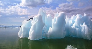 Watch out for the large icebergs up ahead.