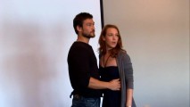 The Behind the Scenes featurette treats us to a brief glimpse of Andy Whitfield's Spartacus audition.