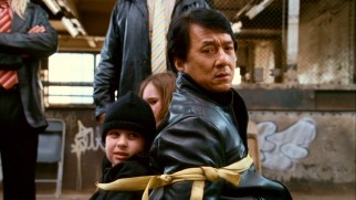 It isn't a Jackie Chan family film until he's been tied up with some little ones.