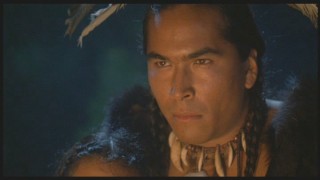 Eric Schweig turns in a strong supporting performance as Epenow, Squanto's ally and fellow captive.