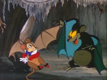 A nasty, real bat mocks the wings, and the dreams, of "The Flying Mouse."