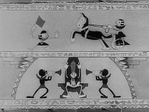 Hieroglyphs dance and race their way through "Egyptian Melodies."