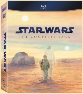 Star Wars: The Complete Saga Blu-ray box art