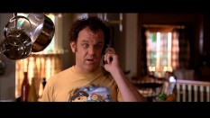 Dale sports a nice Pirate Peanuts shirt while taking an unexpected phone call in one of Disc 2's few completely deleted scenes.