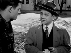Mr. Wilson enlists the aid of Noah (Richard Long), the suspect's young brother-in-law.