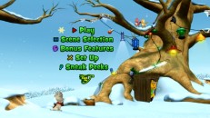 Pooh makes an appearance on the decorative Super Sleuth Christmas Movie DVD main menu.