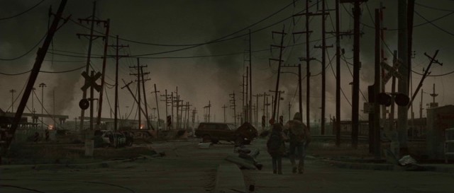 In the grim post-apocalyptic world of "The Road", technology is worthless, the sky is always gray, and cold, hungry people travel on foot.