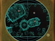 Any one of the blinking radar lights leads to a mini-game in the disc's frustratingly slow virtual game.