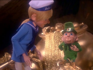 Blarney Kilakilarney informs Dinty Doyle and us in "The Leprechauns' Christmas Gold."