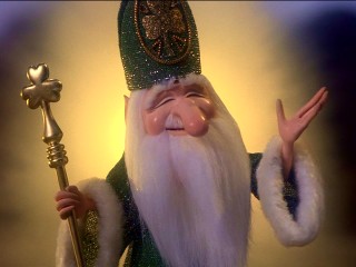It's Saint Patrick FTW in "The Leprechauns' Christmas Gold."