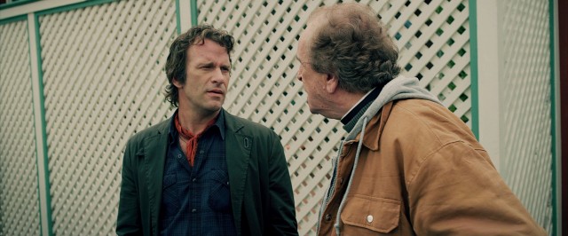 An undercover cop who counts his kills (Thomas Jane) and the alcoholic priest (Danny Aiello) who no longer wants to hear his confessions are two of many Angelinos whose lives intersect in John Herzfeld's "Reach Me."