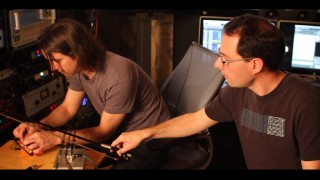 It's technical. Brian Reitzell and Alex Heffes make music in this score featurette.