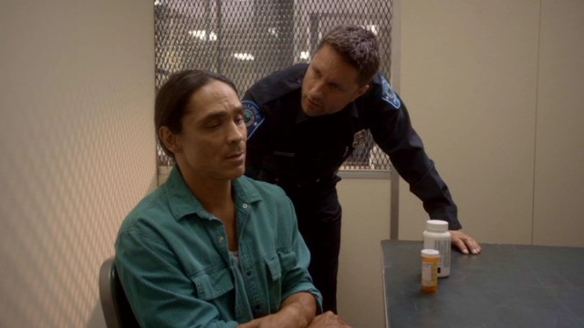Harold (Martin Henderson) expects to put Mike Parker (Zahn McClarnon) away for life on the basis of stolen pharmaceuticals, action he'll soon reconsider as a form of self-preservation.