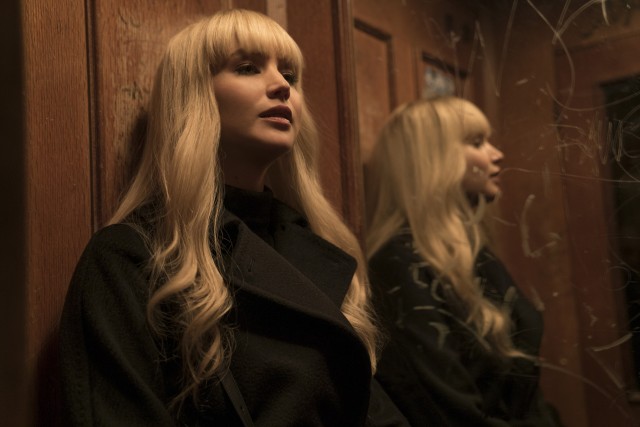 "Red Sparrow" stars Jennifer Lawrence as Dominika Egorova, a Russian ballet dancer turned spy.