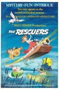 The Rescuers (1977) movie poster