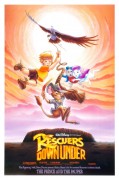 The Rescuers Down Under (1990) movie poster