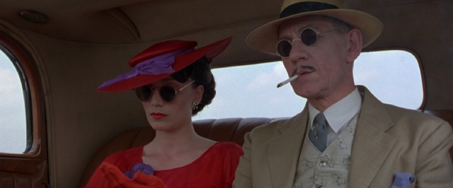 After Richard III (Ian McKellen) has her husband killed, Lady Anne (Kristin Scott Thomas) becomes his lady in red.