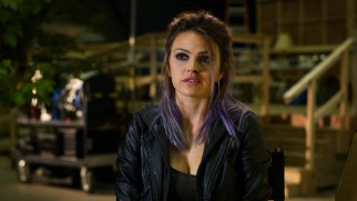 Actress Aimee Teegarden voices her excitement over the original remake in "Terror Comes Full Circle."