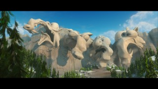 Though it should be, Blue Sky's short "Scrat's Continental Crack-Up" isn't designated a bonus feature or even accessible by menu.