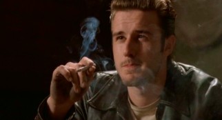 Years before promoting 1-800-Call-ATT, David Arquette blew his own smoke rings as the 1950s greaser Dude.
