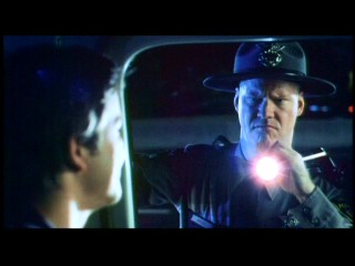 Jim Gaffigan plays a strange state trooper who pulls over Josh in this deleted scene.