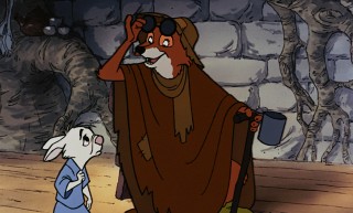 Robin Hood loses his beggar's disguise to give Skippy the rabbit one heck of a seventh birthday.