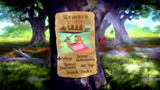 the DVD's main menu, recycled from 2006's Most Wanted Edition.