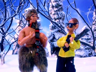 Mr. Tumnus startles The Nerd on a trip to snowy Narnia.