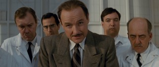 Long before seven bald seasons of John Locke on "Lost", Terry O'Quinn played billionaire aviator Howard Hughes, the jet pack's inventor.