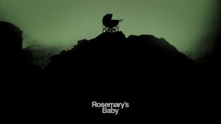 A central swatch of the poster/cover art's carriage becomes the Blu-ray's menu accompanied by Rosemary's lullaby.