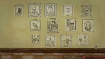 Eric Chase Anderson's portraits of the Tenenbaums feature in the Criterion Collection Blu-ray's menu rotation.