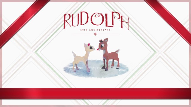 Rudolph the Red-Nosed Reindeer gets an appealing new animated top menu on Blu-ray.