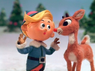 A couple of misfits, Hermey and Rudolph try being independent together.