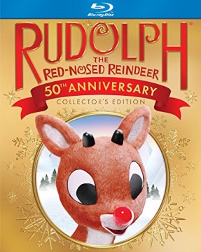Rudolph the Red-Nosed Reindeer: 50th Anniversary Collector's Edition Blu-ray Disc cover art -- click to buy from Amazon.com