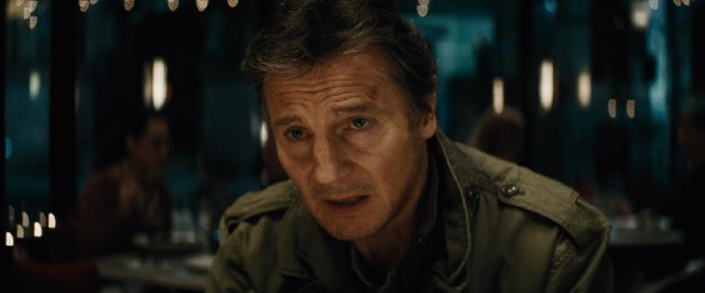 Liam Neeson uses his words, but he knows there will be action in "Run All Night."