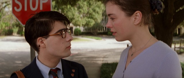 In "Rushmore", pompous sophomore Max Fischer (Jason Schwartzman) pursues widowed first grade teacher Miss Rosemary Cross (Olivia Williams).