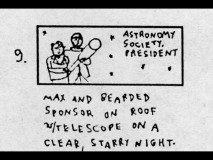 The montage of Max Fischer extracurricular activities is one of five scenes whose storyboards are shared.
