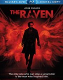The Raven: Blu-ray + DVD + Digital Copy combo pack cover art -- click to buy from Amazon.com