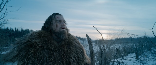"The Revenant" stars Leonardo DiCaprio as Hugh Glass, a fur trapper left for dead after being mauled by a bear.