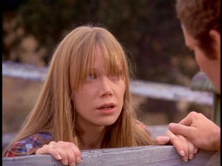 A 23-year-old Sissy Spacek sports bangs, rides bikes, and needs insulin in "Sound of Silence."