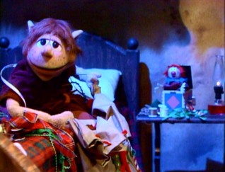 Sherman works hard to save Christmas by making Santa a new magic toy bag.