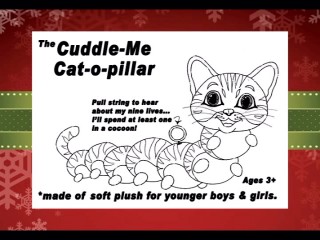 The Cuddle-Me Cat-o-pillar appears to be the best idea in Sherman's strange Design Book.
