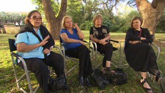 Sporting fairer features than you might expect, the real original Sapphires speak with screenwriter Tony Briggs.