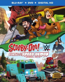 Scooby-Doo! and WWE: Curse of the Speed Demon Blu-ray + DVD + Digital HD combo pack cover art -- click to buy from Amazon.com
