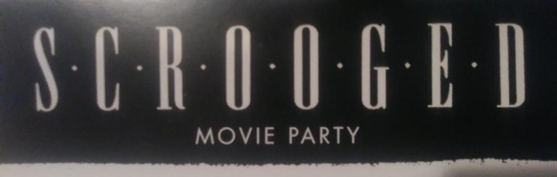 Scrooged Movie Party Review