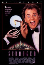 Scrooged (1988) movie poster