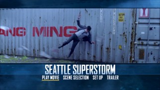A character takes a beating in the Seattle Superstorm DVD's main menu montage.