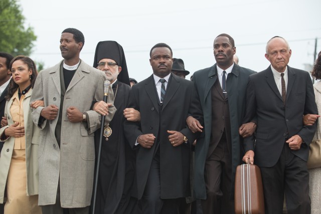 Clergy members join activists in a display of solidarity in "Selma."