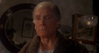 Sir Laurence Olivier plays Professor James Moriarty, an old man who hardly seems worthy of the suspicion he produces in Sherlock Holmes.