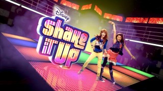 CeCe and Rocky appear alongside the "Shake It Up" title logo for Season 1.